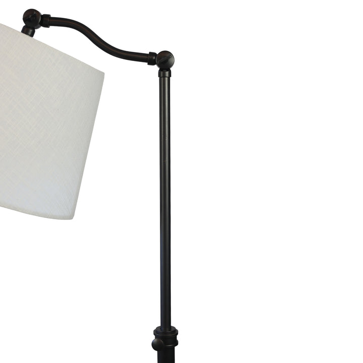 Bronze Goose Neck Floor Lamp