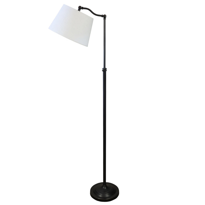 Bronze Goose Neck Floor Lamp