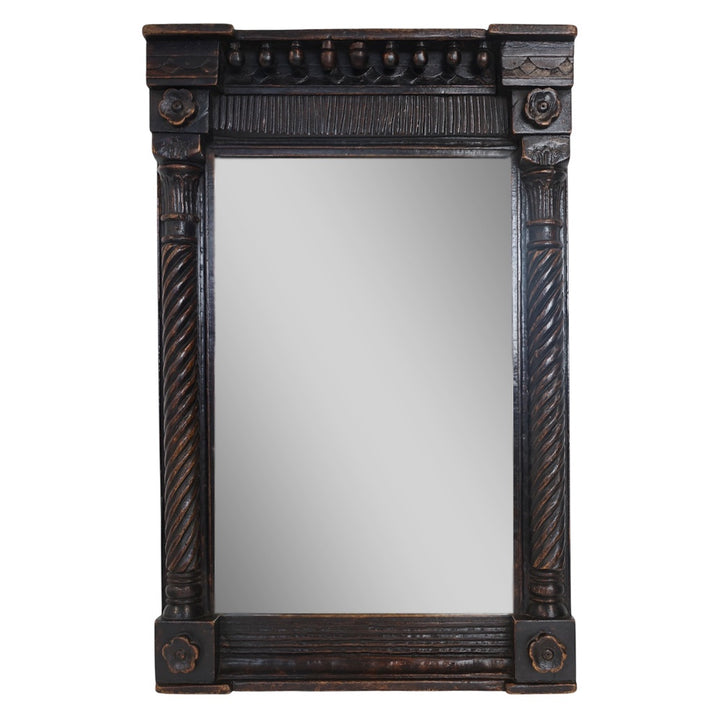 Carved Wooden Frame Mirror