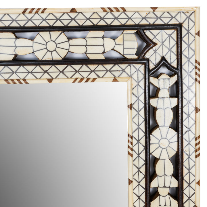 Camden Timber And Bone Mirror