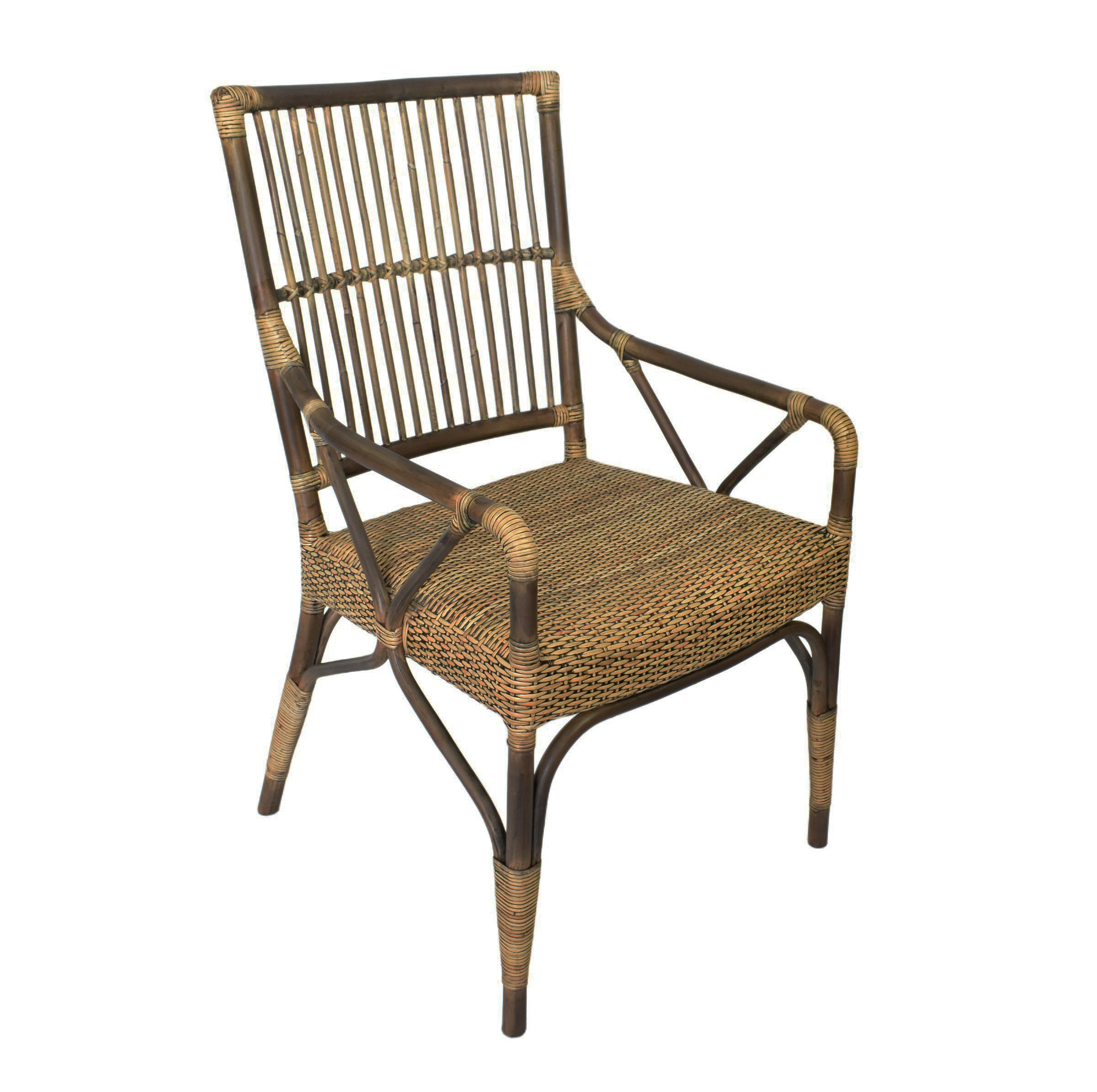 Raj Rattan Dining Chair Highgate House