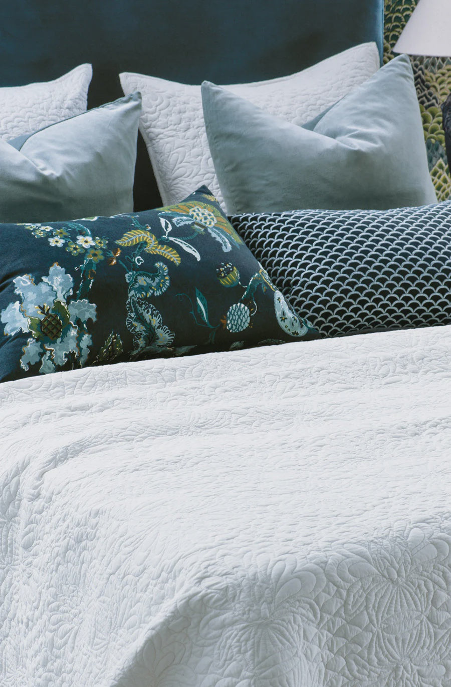Fontanella Bedding Set White King
