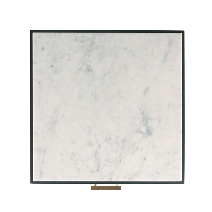 Marble Top Bedside Table Coal