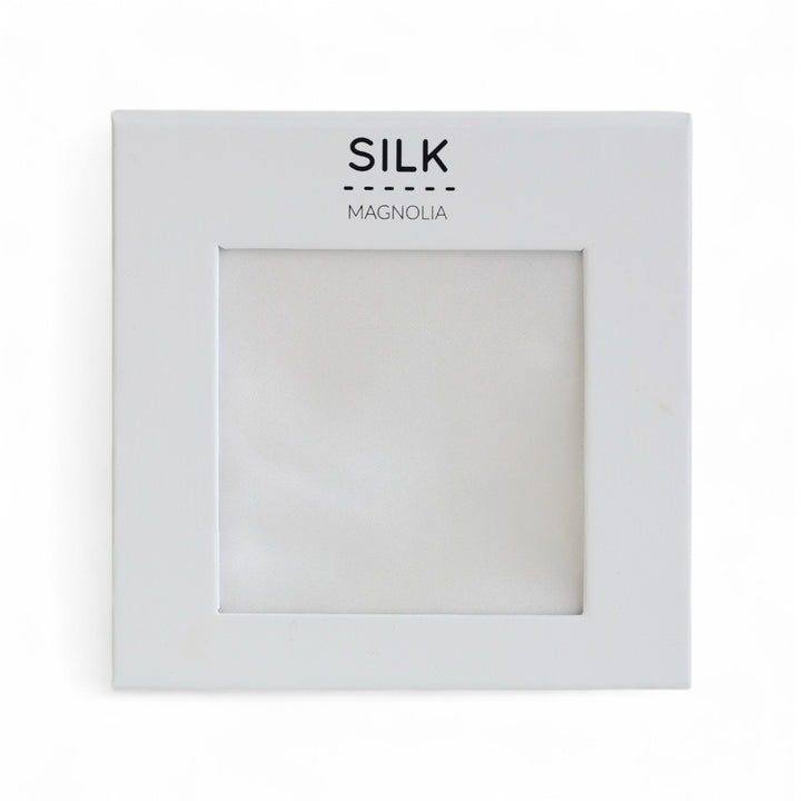 Silk Pillowcase Artic White