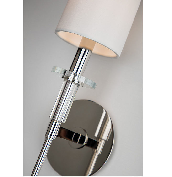 Amherst wall sconce-Aged Brass