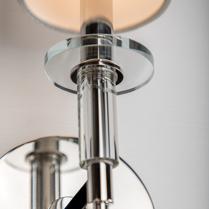 Amherst wall sconce-Polished Nickel