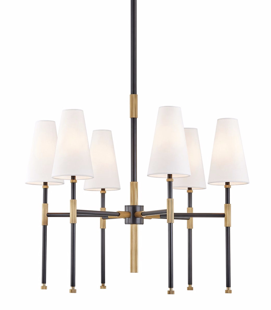 Bowery chandelier - Aged Old Bronze