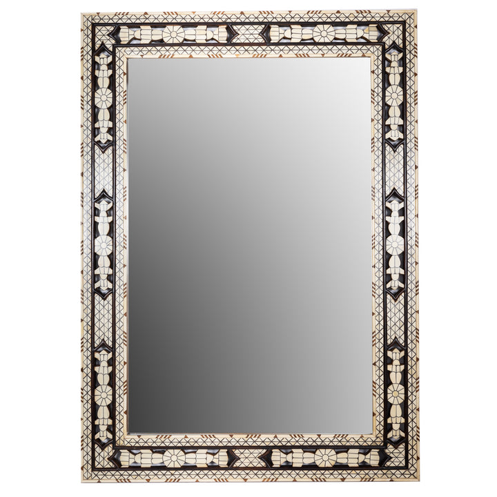 Camden Timber And Bone Mirror