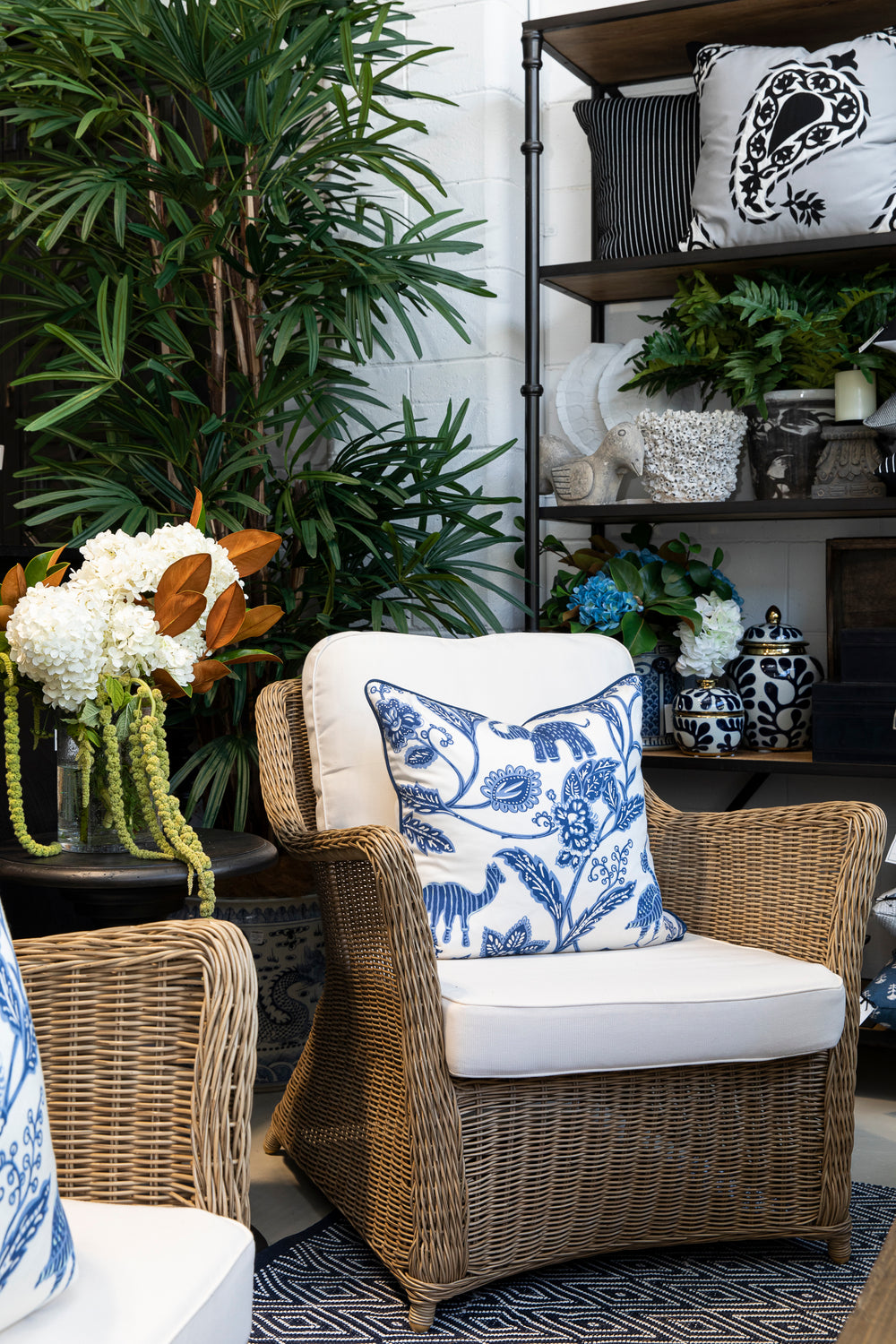 Cayman Outdoor Cane Occasional Chair - Highgate House Online - Furniture