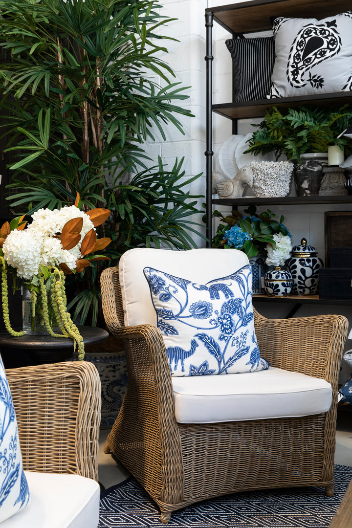 Cayman Outdoor Cane Occasional Chair - Highgate House Online - Furniture