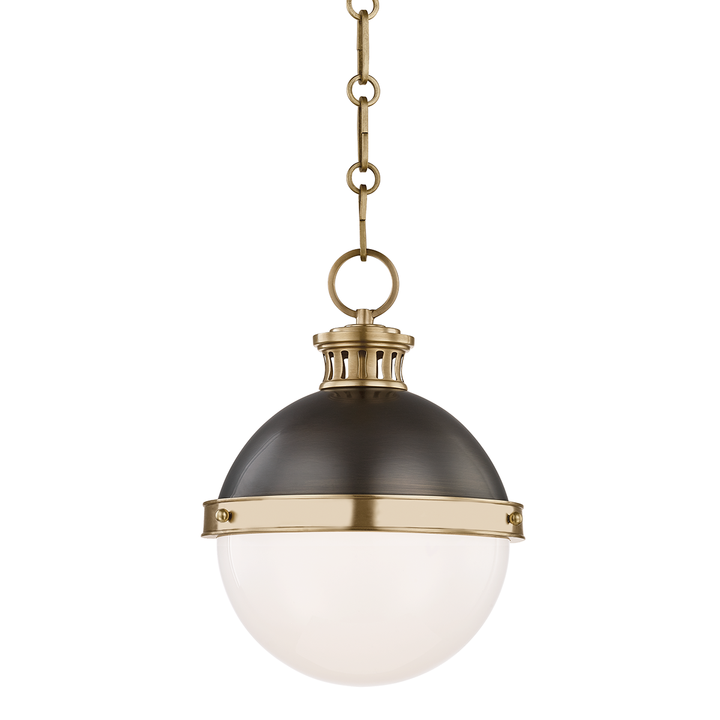 Latham pendant S-Antique Distressed Bronze