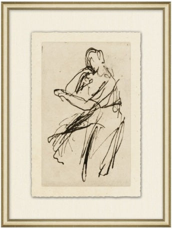 Charcoal Figure 3 - Highgate House Online - Art