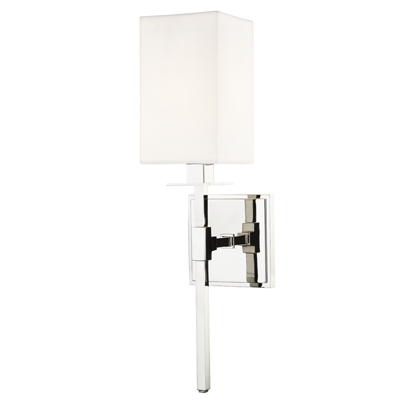 Taunton wall sconce-Polished Nickel