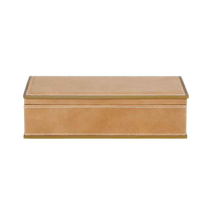Saddle Leather Box