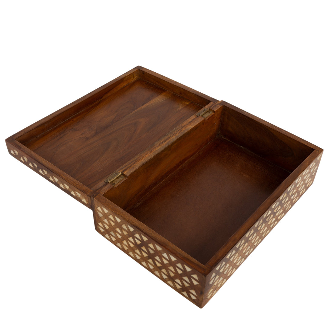Tri Bone Inlay Box Lrg