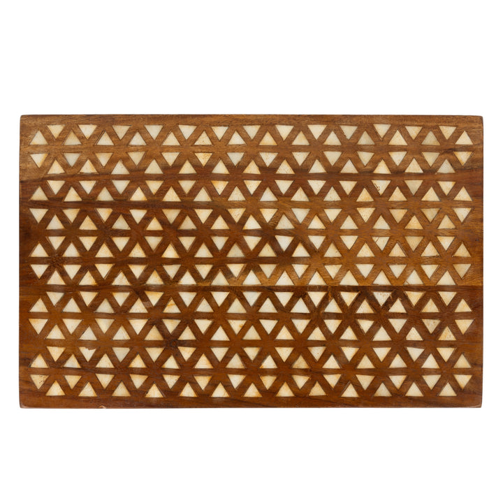 Tri Bone Inlay Box Lrg