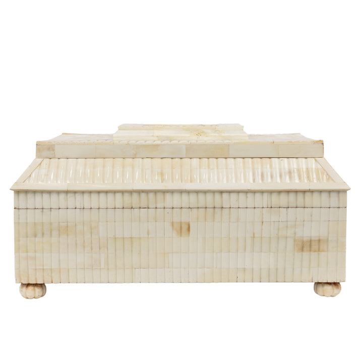 Jonathan Wood And Bone Inlay Box