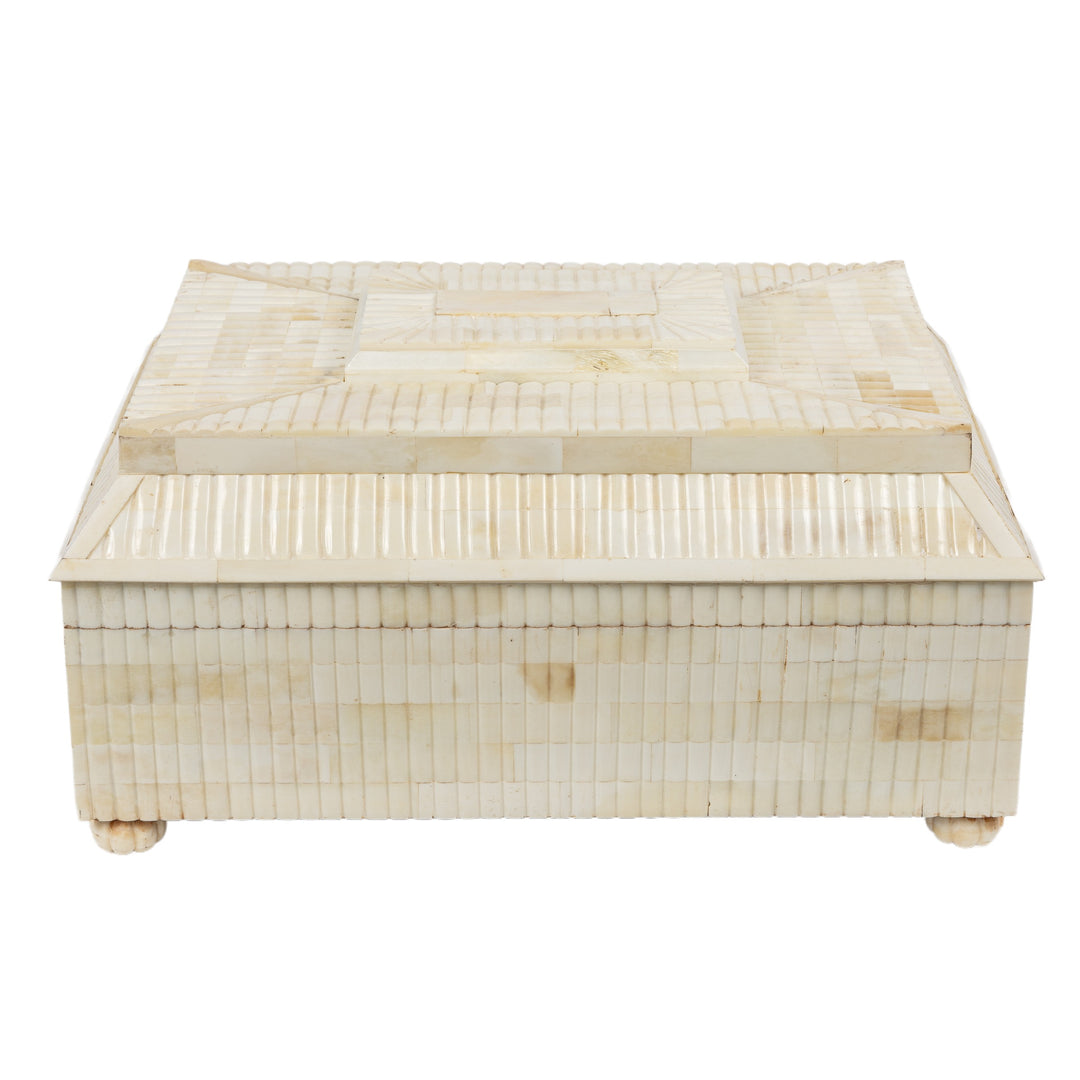 Jonathan Wood And Bone Inlay Box