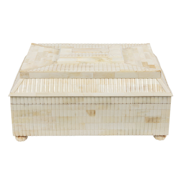 Jonathan Wood And Bone Inlay Box