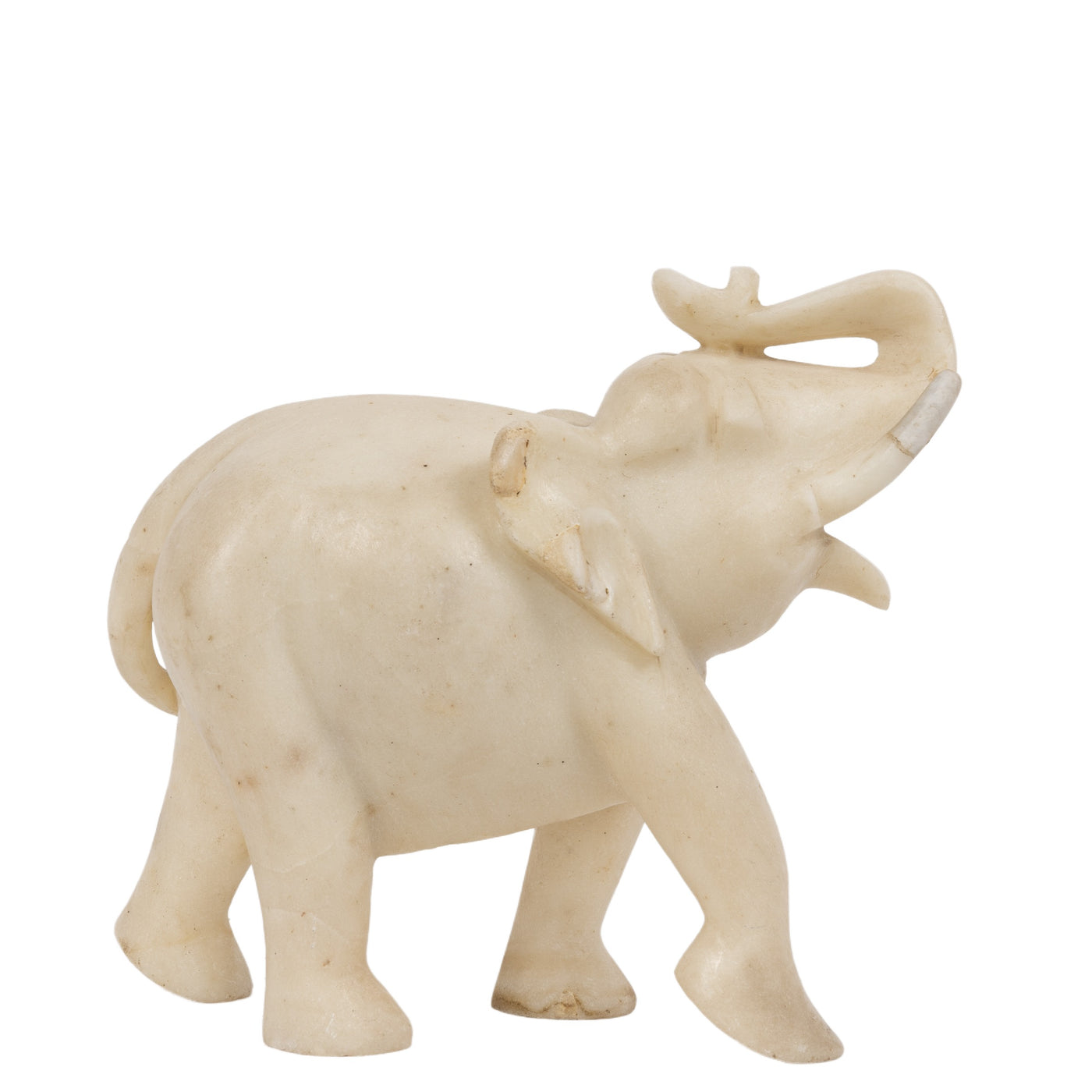 Marble Elephant Sculpture