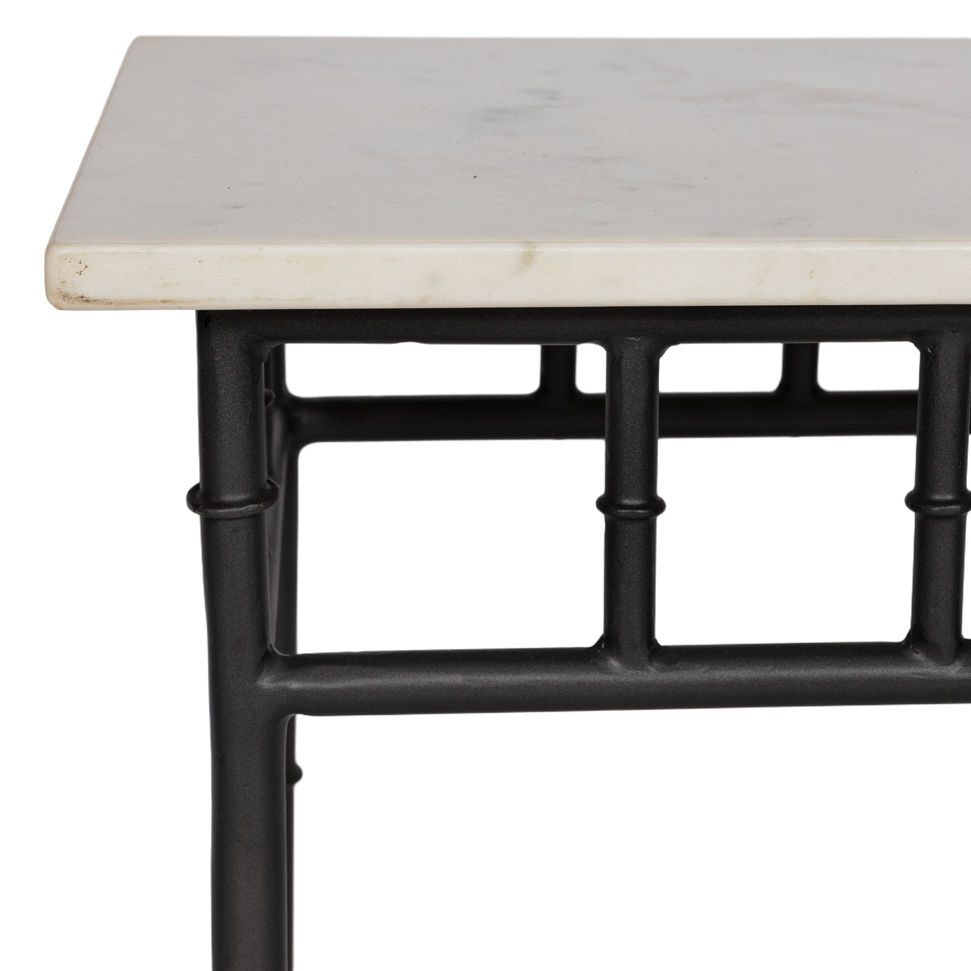 Jameson Iron And Marble Side Table