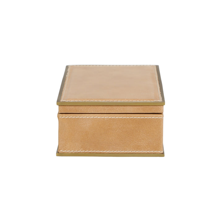 Saddle Leather Box