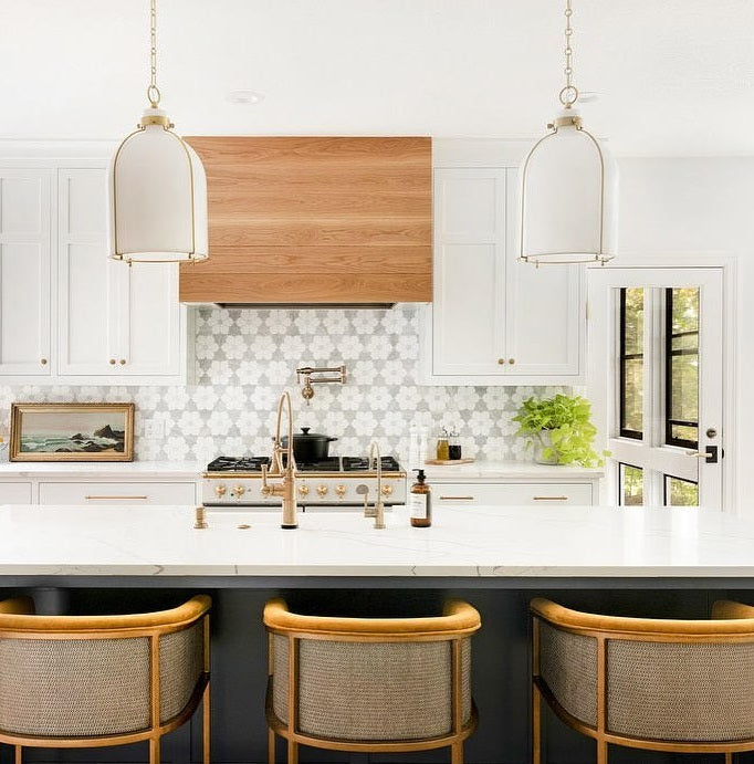 Eldridge pendant round-Aged Brass