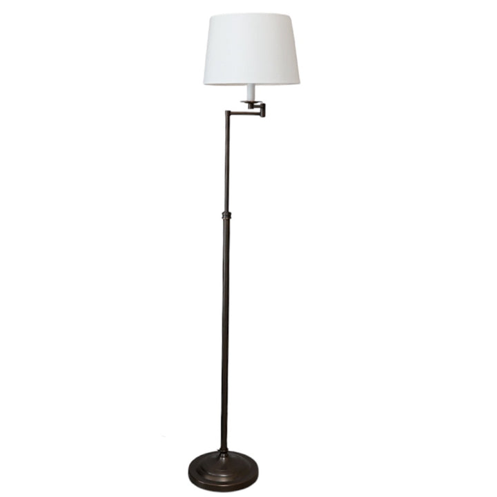 Aged Bronze Swing Floor Lamp