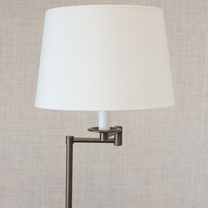 Aged Bronze Swing Floor Lamp