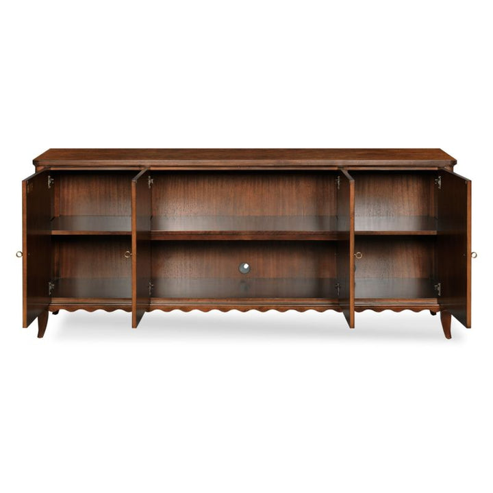 Alexandra Scalloped Timber Sideboard