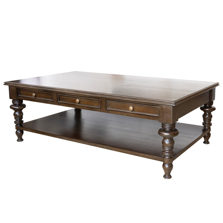 Alfred Turned Leg Coffee Table