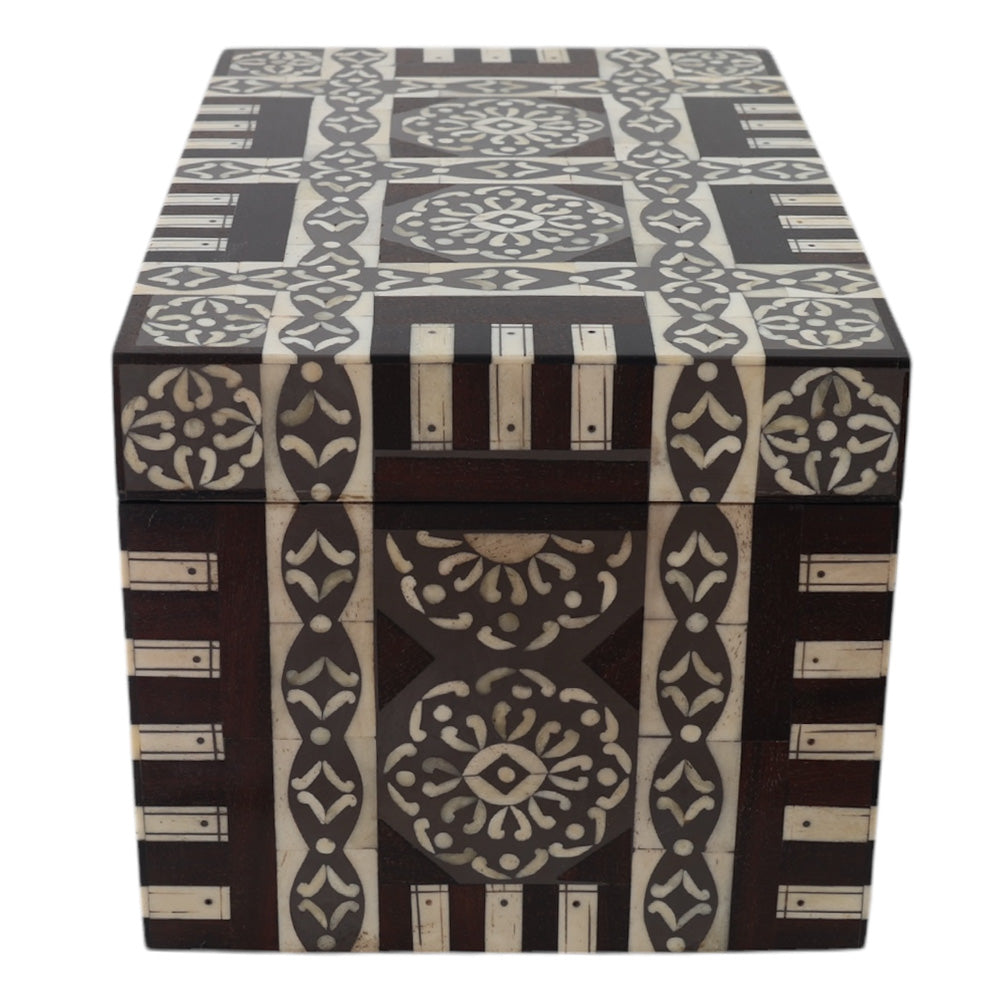 Alice Teak Wood And Bone Box