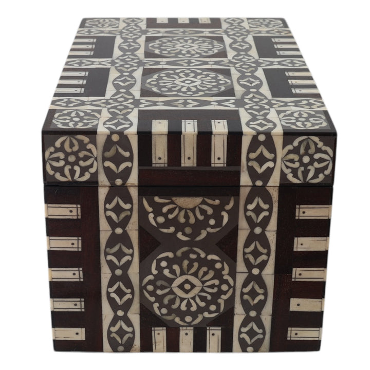 Alice Teak Wood And Bone Box