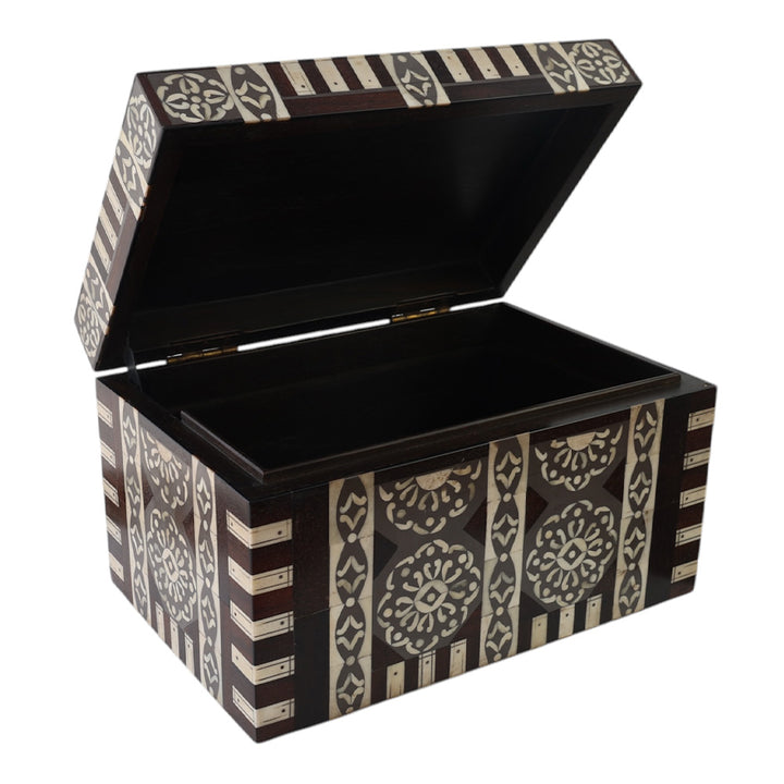 Alice Teak Wood And Bone Box