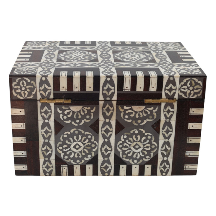 Alice Teak Wood And Bone Box