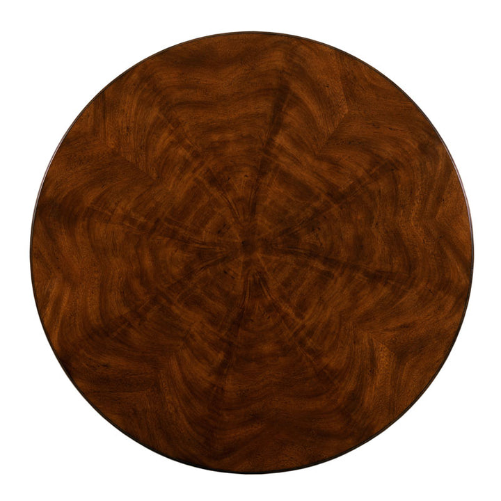 Close up table top image of swirl Cerejeira in a starburst pattern