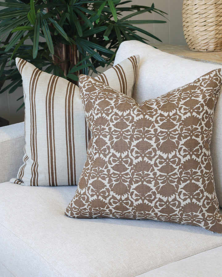 Anna Chocolate Cushion