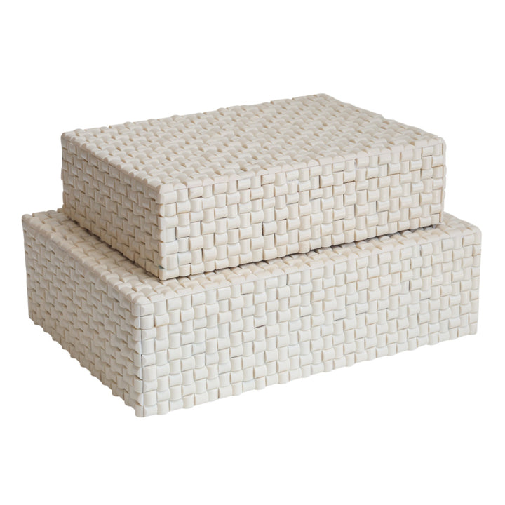 Arden Cream Textured Box
