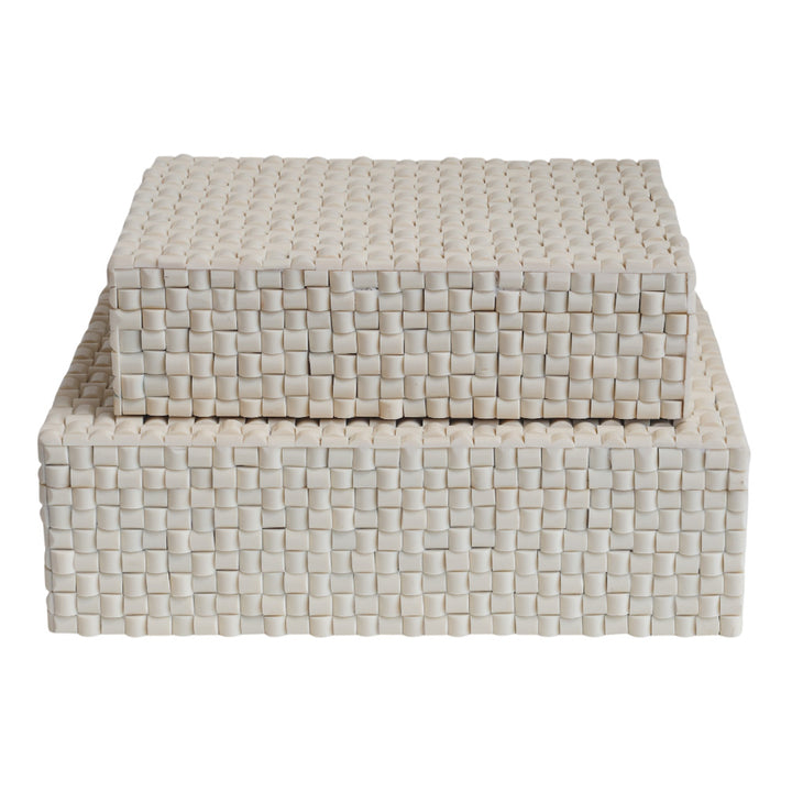Arden Cream Textured Box
