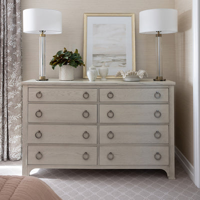 Argent 8 Drawer Dresser