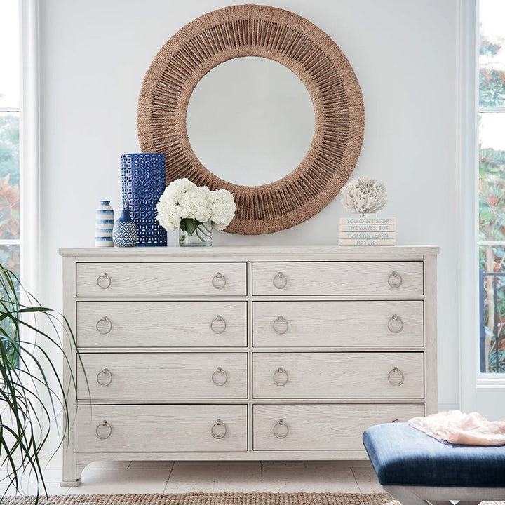 Argent 8 Drawer Dresser