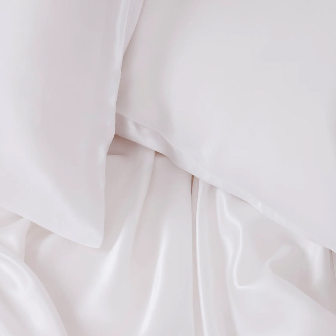 Silk Pillowcase Artic White