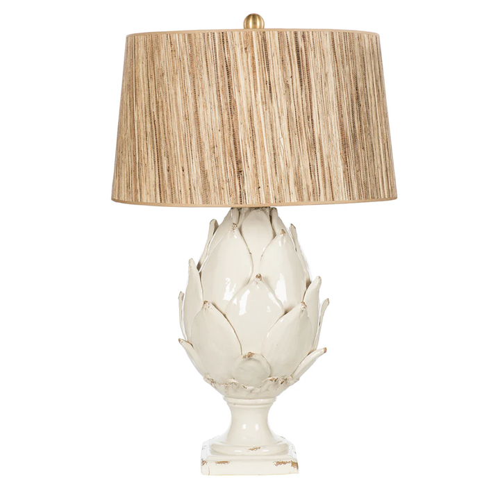 Blanc Artichoke Lamp