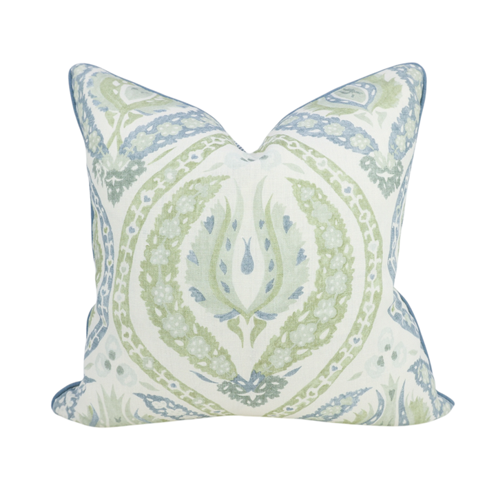 Blue & Green Athens Cushion