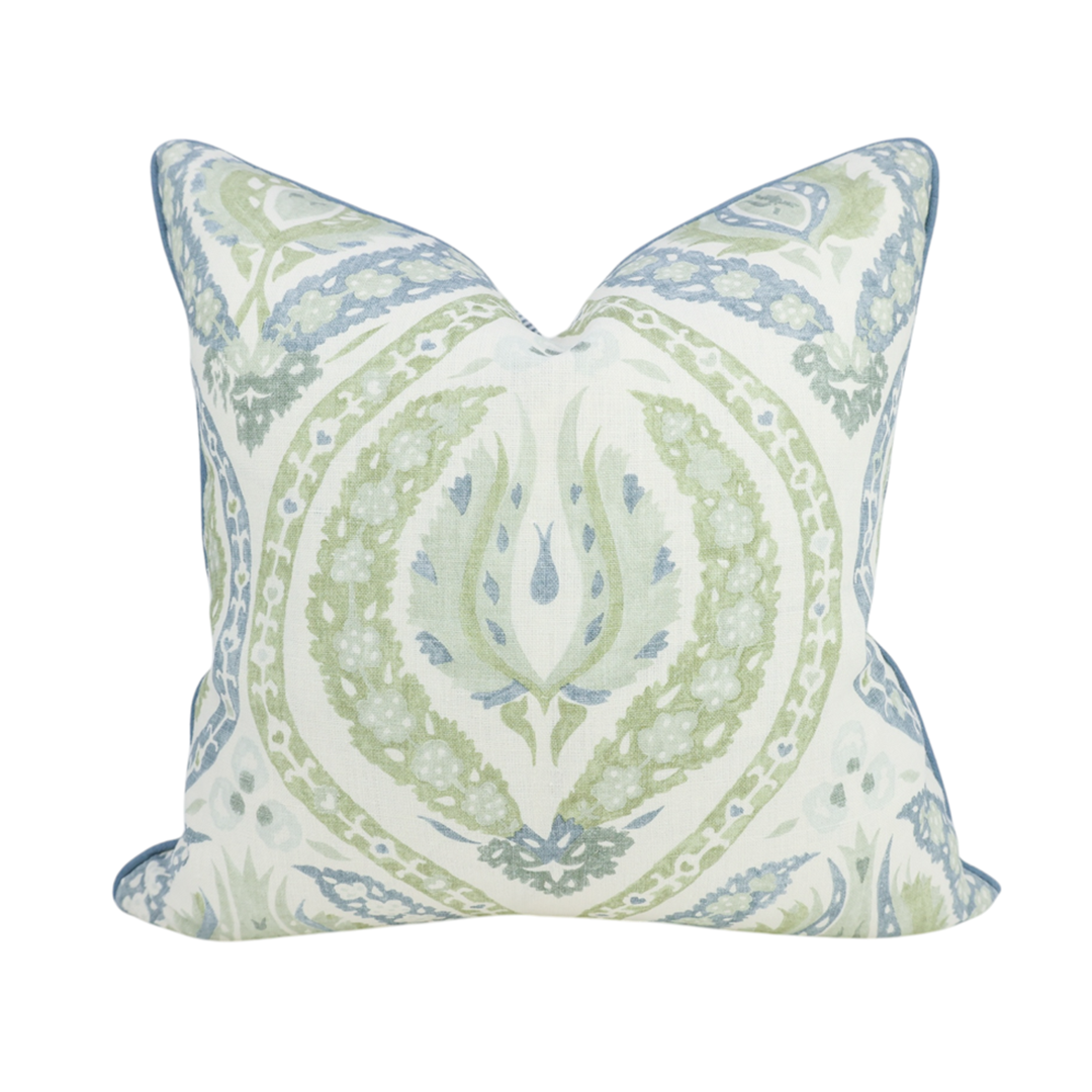 Blue & Green Athens Cushion