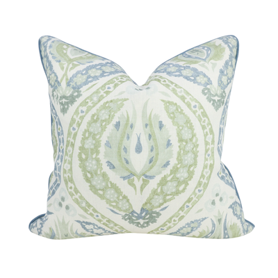 Blue & Green Athens Cushion