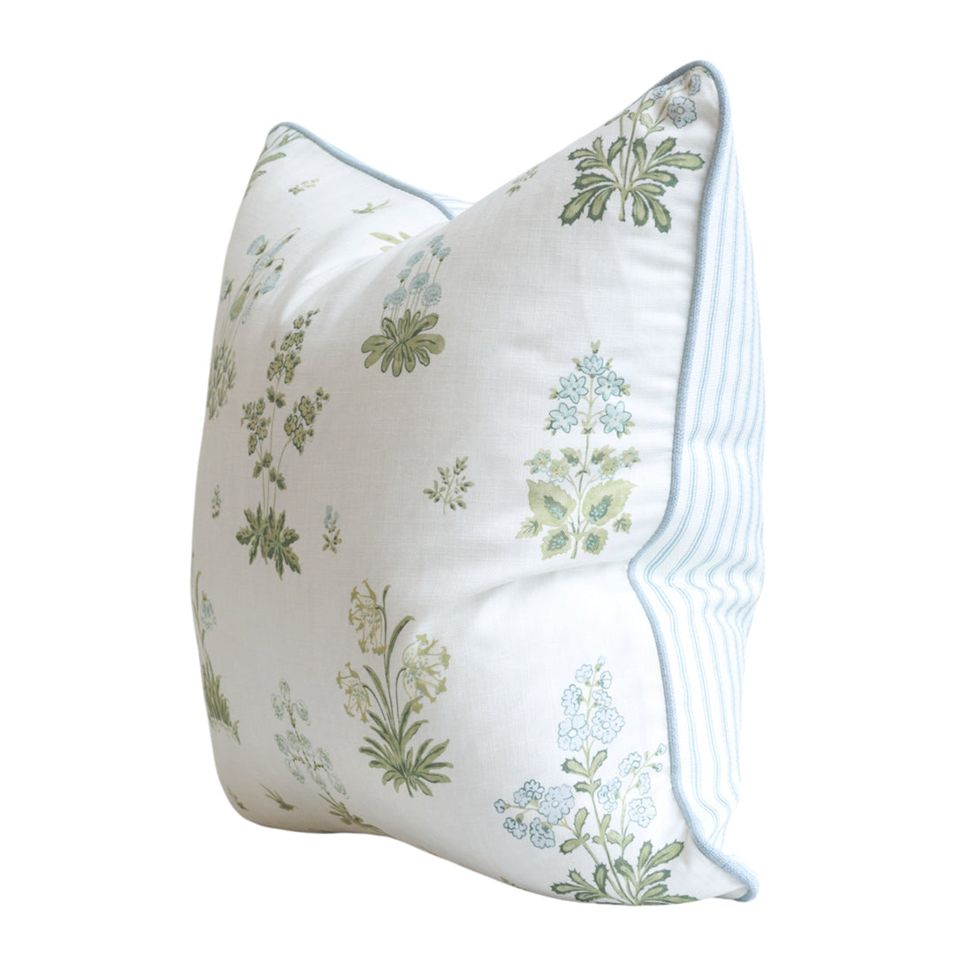 Aurora Pale Flowers Cushion
