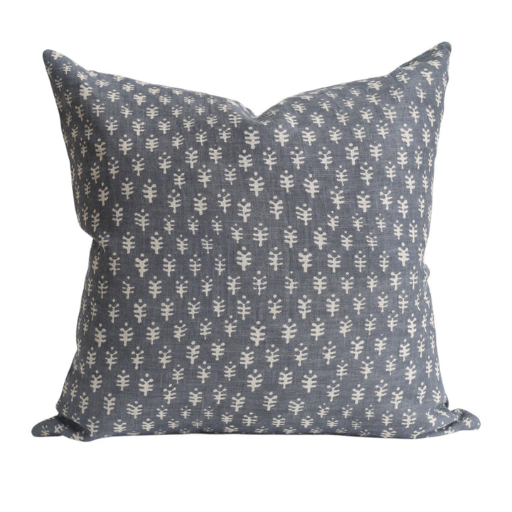 Ava Patterned Blue Cushion