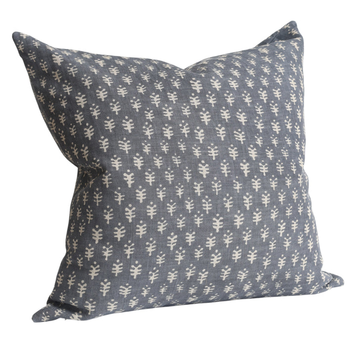 Ava Patterned Blue Cushion