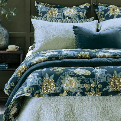 Fontanella Bedding Set Duck Egg King